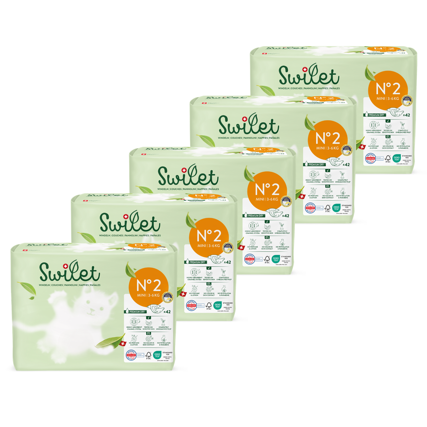 Swilet Gr. 2 Mini Monatsbox (210 STK)