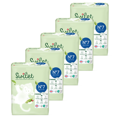Swilet T7 XL Pack mensuel (150 pces)