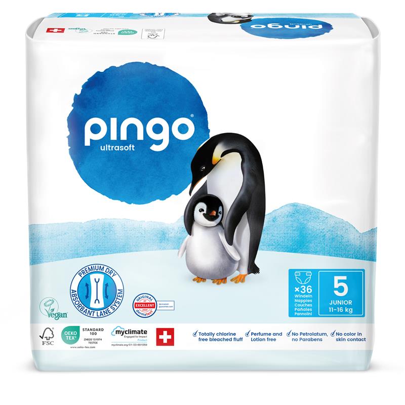 Pingo T5 Junior (11-16 kg) Doppia busta (2 x 36 pz)