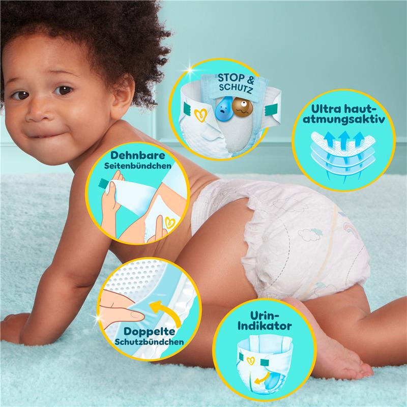 Pampers Premium Protection Gr.2 Mini 4-8kg (3x56 STK)